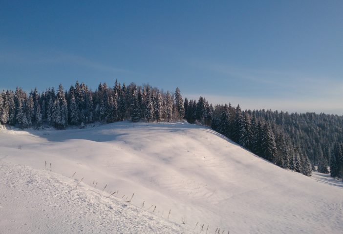 A côté de la maison