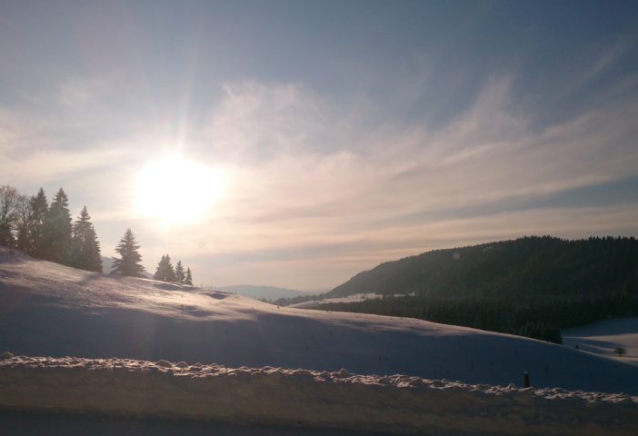 Vue panoramique sur la Combe du Tressus